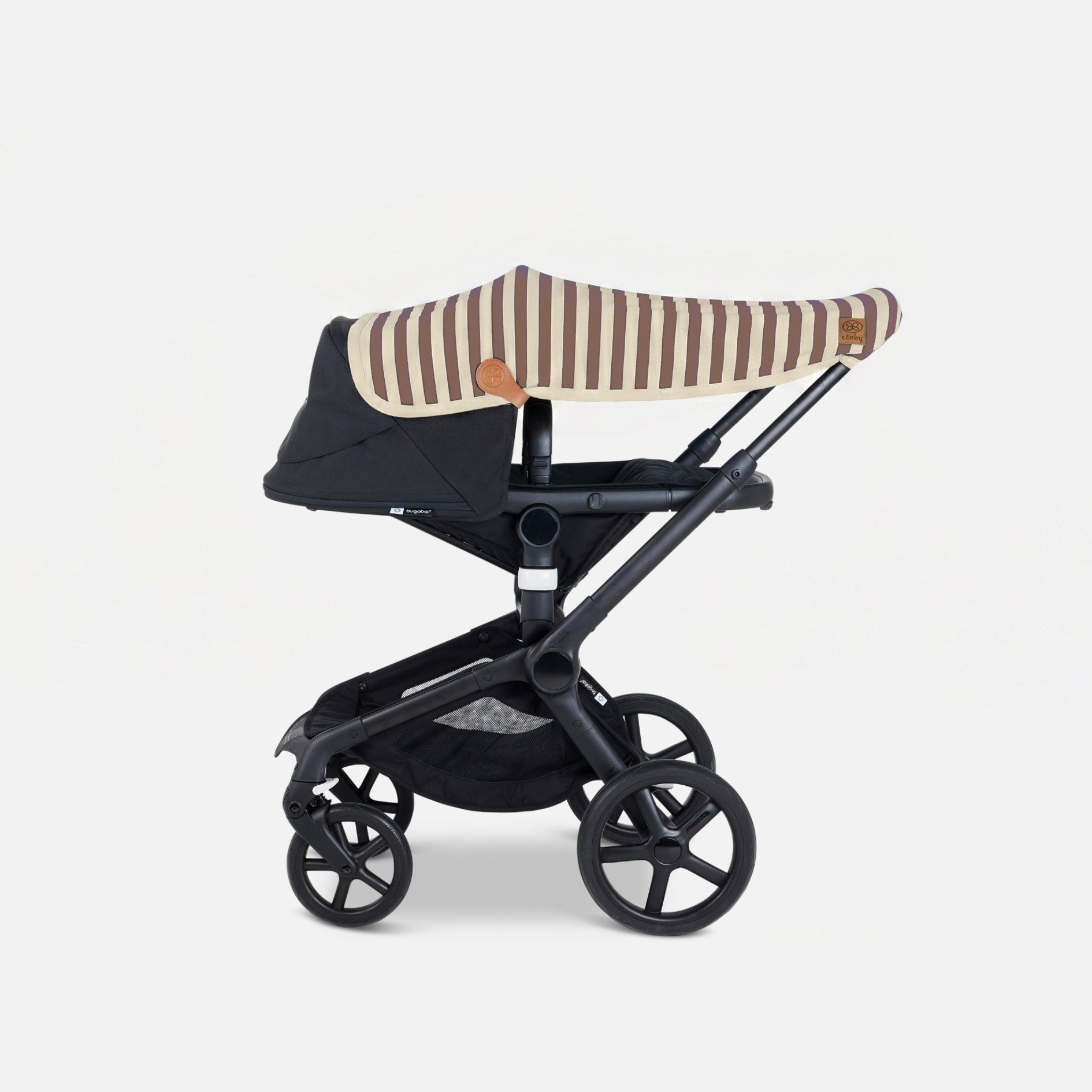 UV-Decke in Peanut/Sandy Stripe – UPF 50+