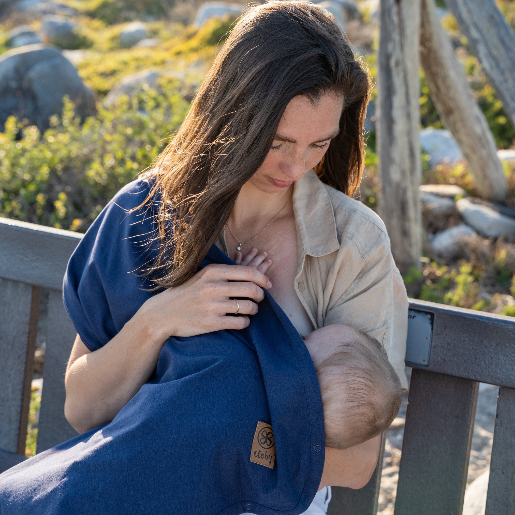 UV Blanket in Navy - UPF 50+