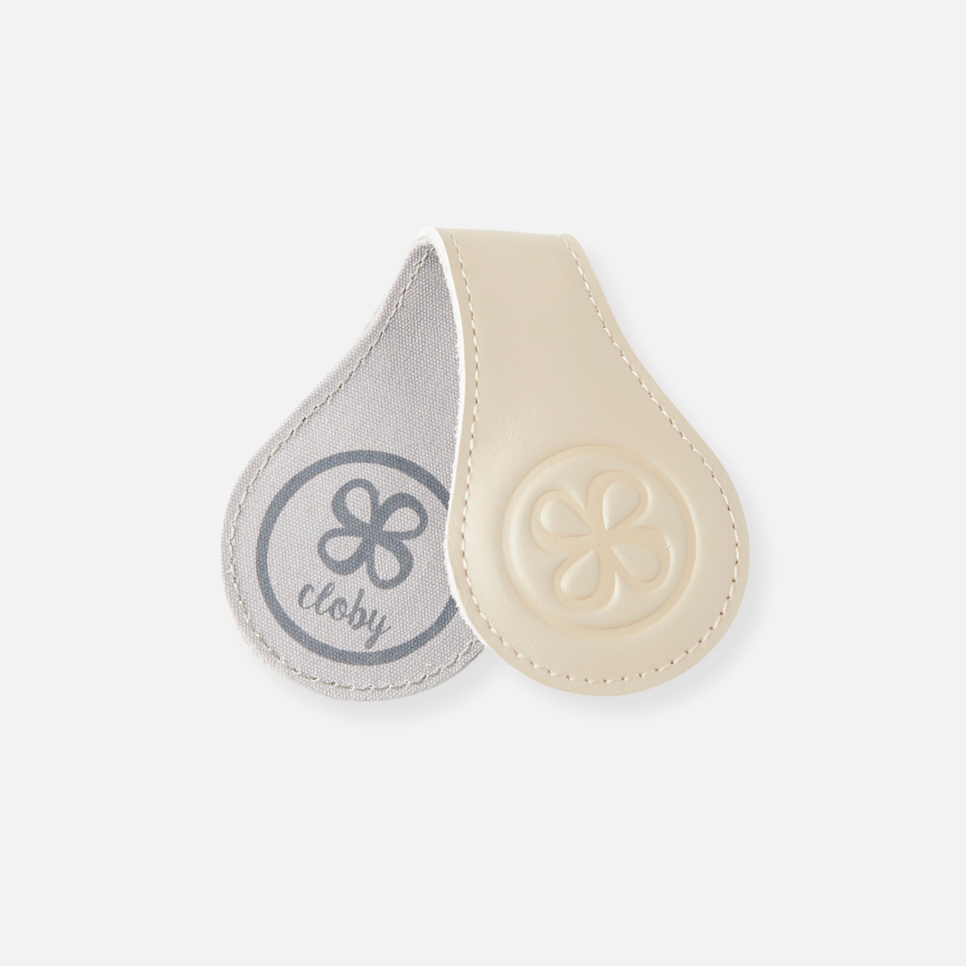 Beige en canvas swaddle clips