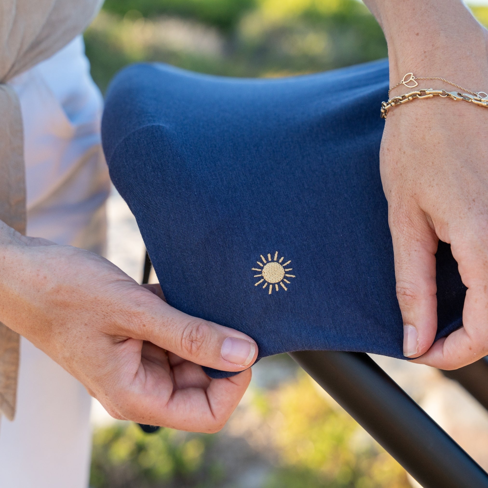 UV Blanket in Navy - UPF 50+