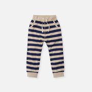 Jogger pants in Navy/Sandy Stripe UPF 50+