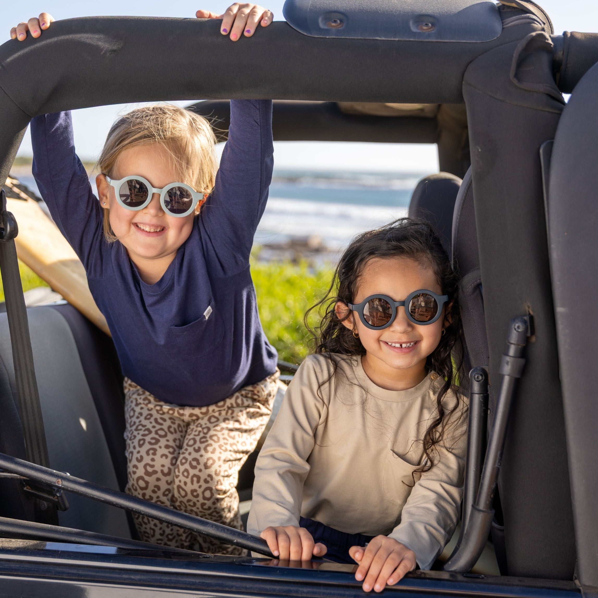 Camiseta de manga larga en Navy Blue – UPF 50+