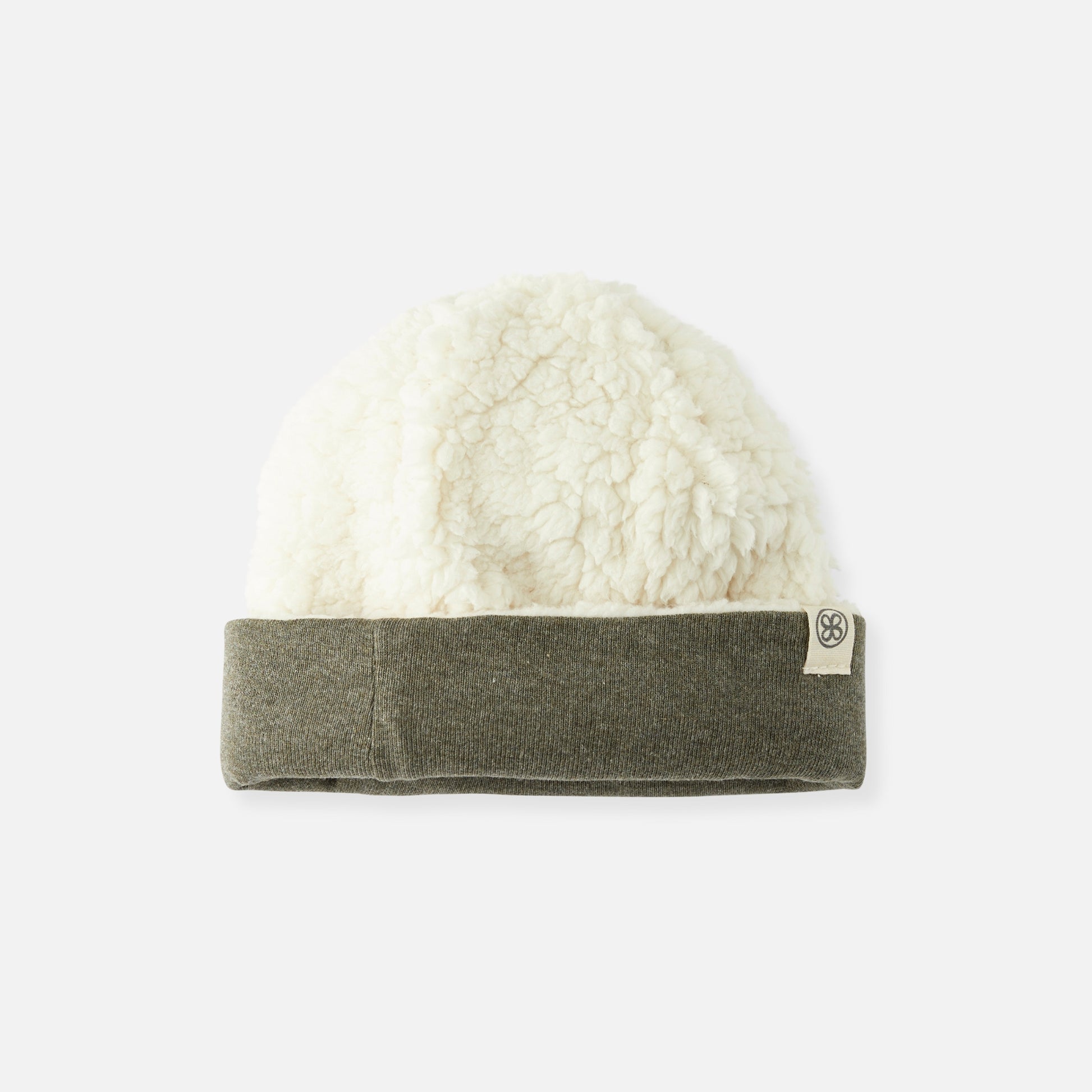 Omkeerbare Teddy Muts - Groen en Teddy