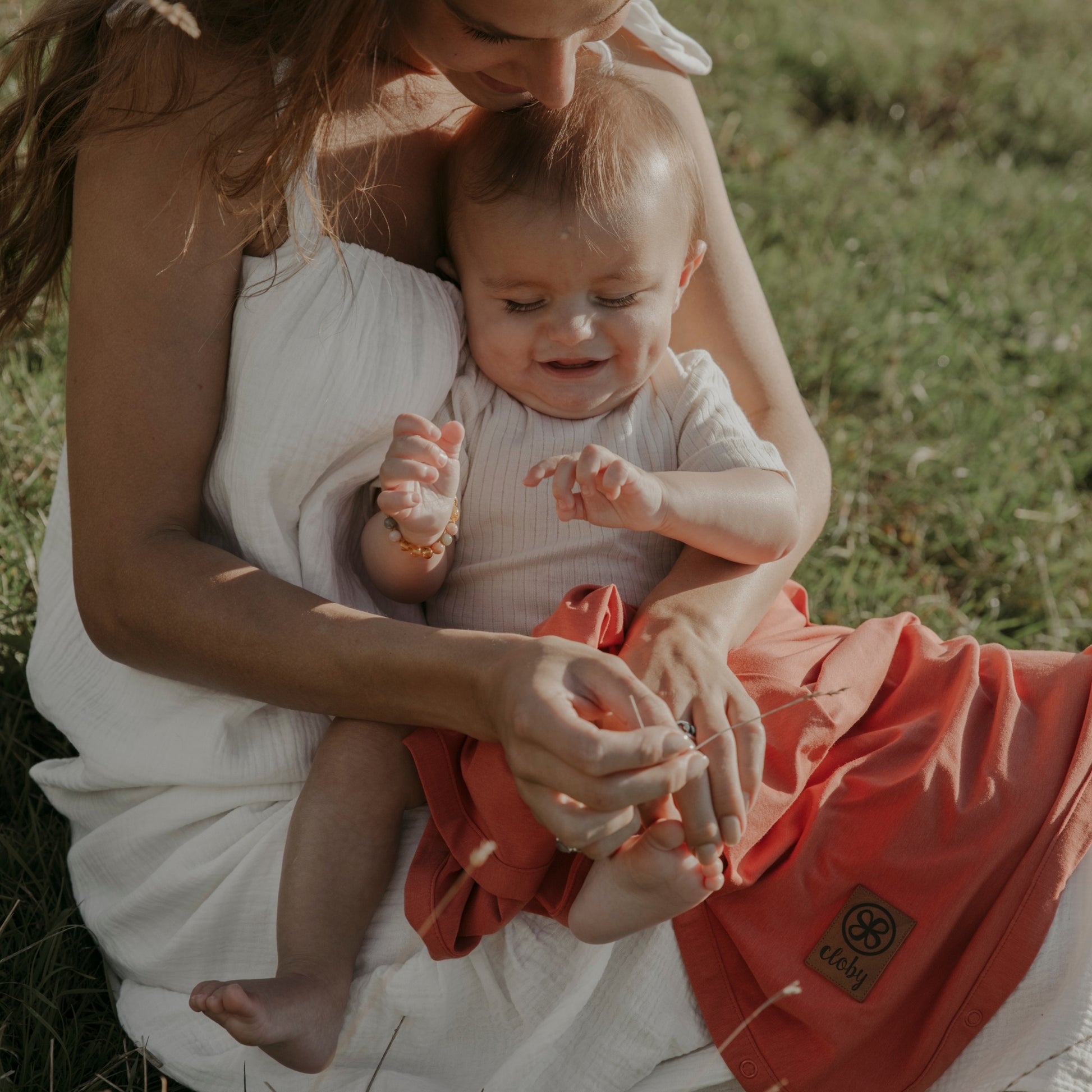 Spicy Ginger UV babydeken