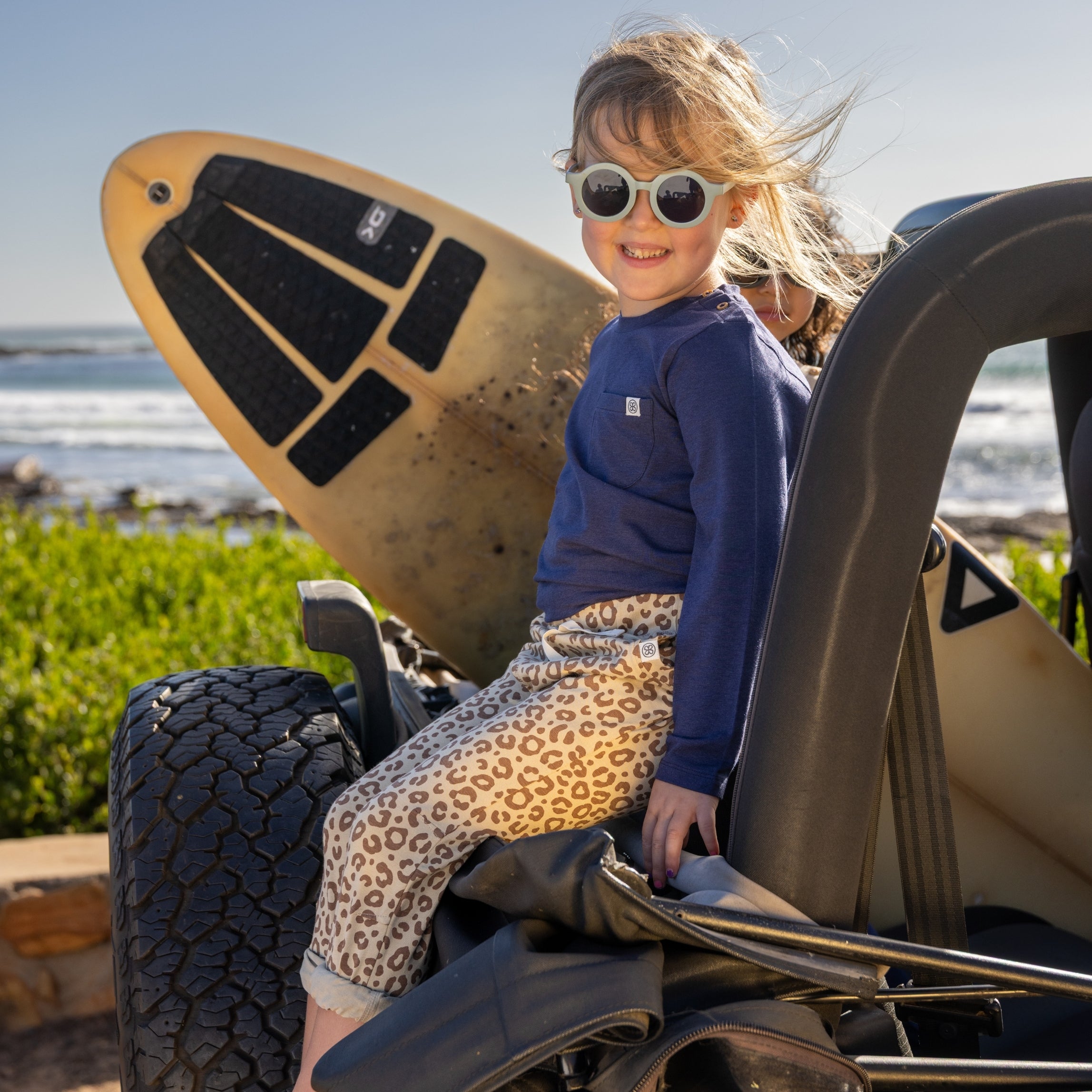 Longsleeve in Navy Blue UPF 50+