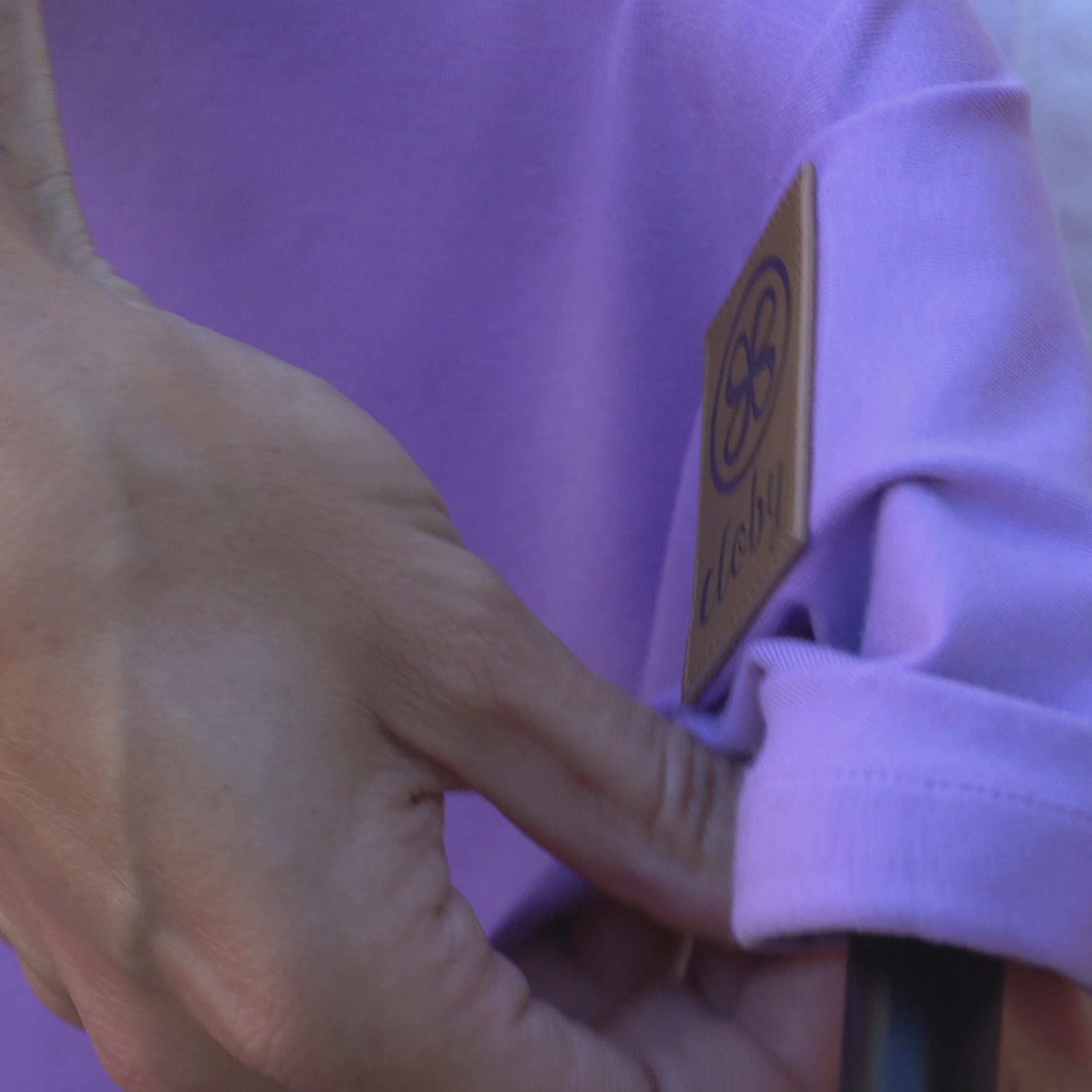 Load video: UV Blanket in Lavender Bloom - UPF 50+